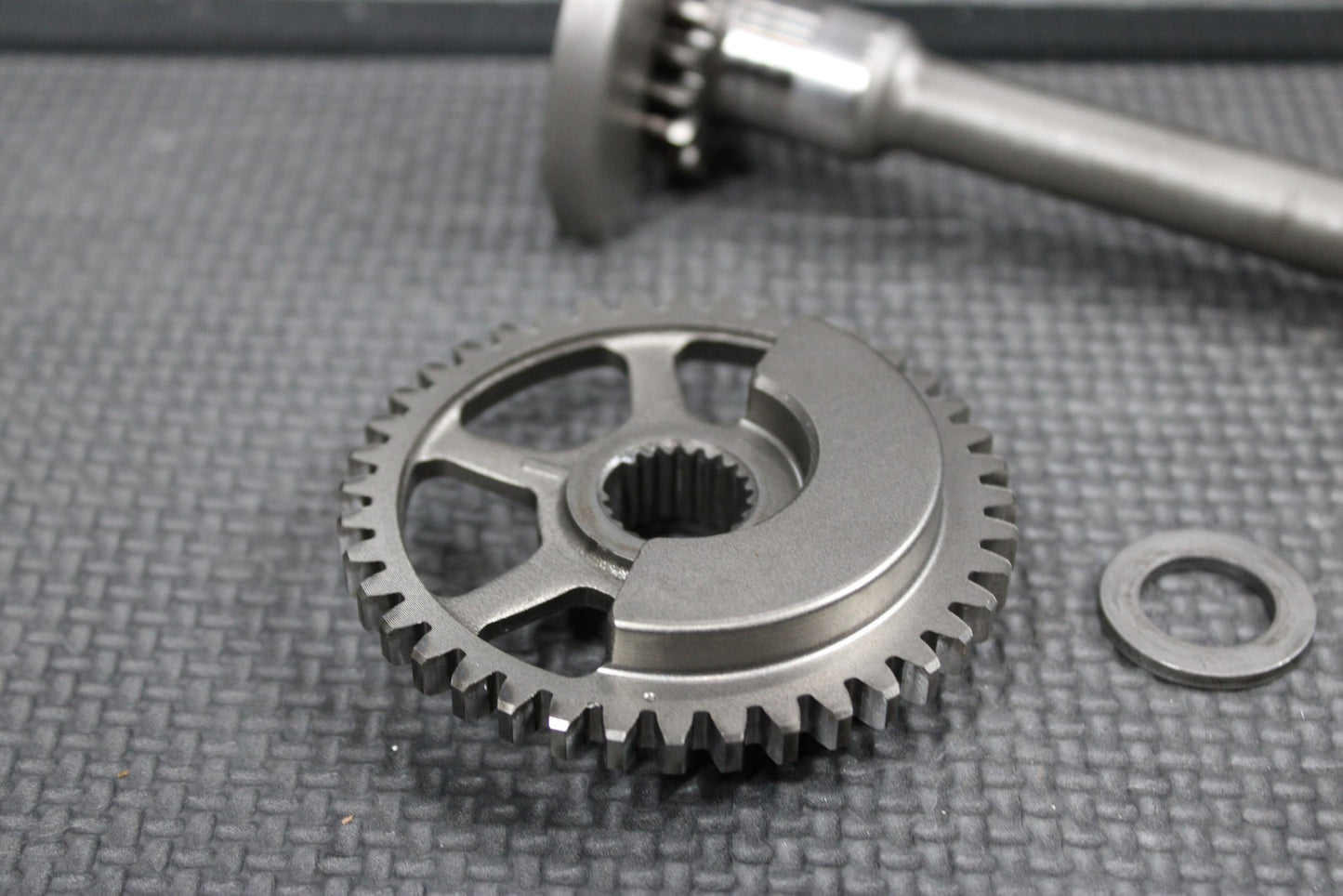2007 06 - 08 HONDA CRF450R OEM COUNTER BALANCER CRANKSHAFT BALANCER SHAFT GEARS - hggarage