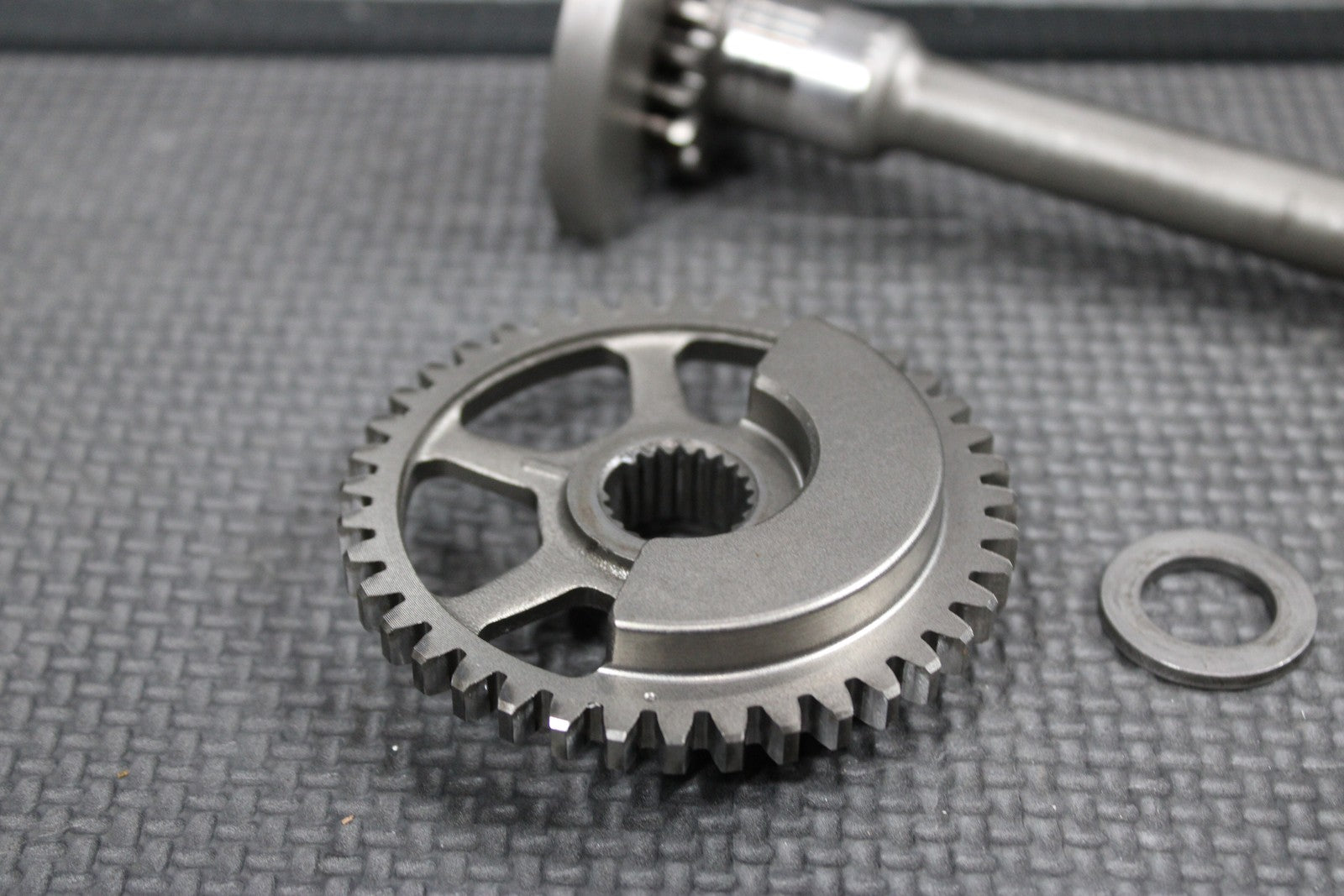 2007 06 - 08 HONDA CRF450R OEM COUNTER BALANCER CRANKSHAFT BALANCER SHAFT GEARS - hggarage
