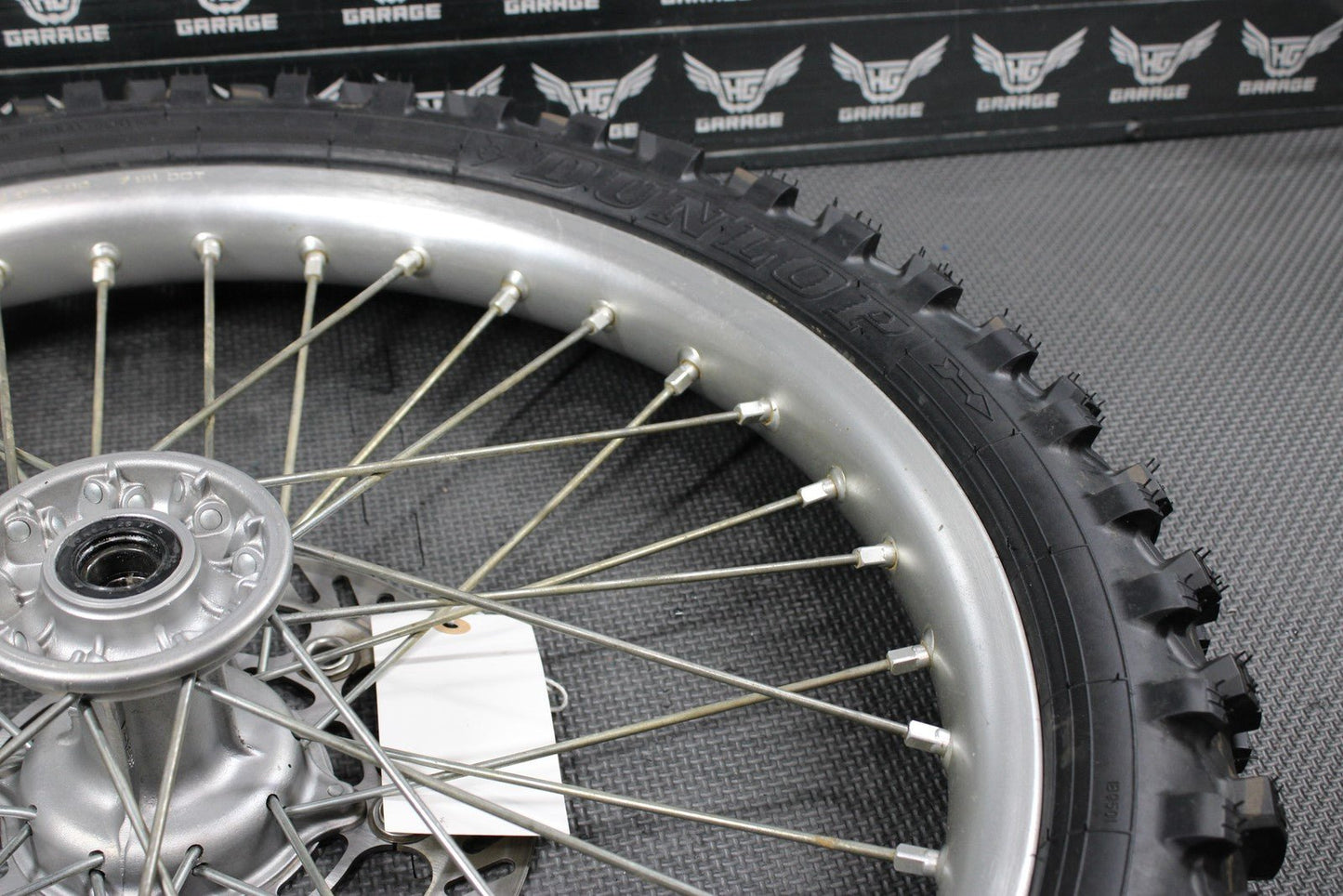 2000 KAWASAKI KX125 OEM D.I.D FRONT WHEEL RIM HUB 41090 - 1128 NICE! - hggarage