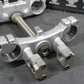 1996 1997 Yamaha YZ125 OEM Front Forks Triple Tree Steering Stem Bar Clamp - hggarage