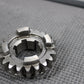 1999 HONDA CR500R OEM TRANSMISSION COUNTERSHAFT 4TH GEAR 21T GEAR 23471 - ML3 - 670 - hggarage