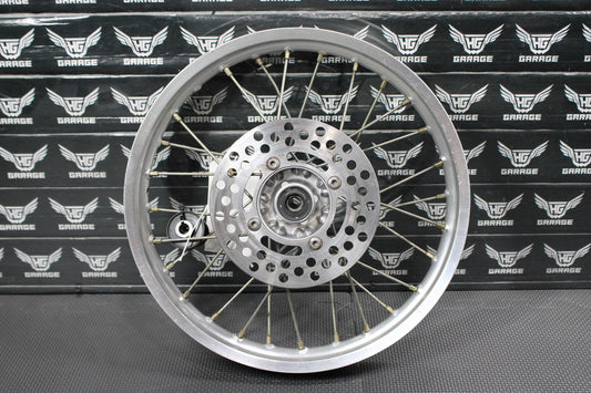 2004 KAWASAKI 00 - 09 KX65 OEM FRONT WHEEL RIM HUB SPOKES 41090 - 1124 - hggarage