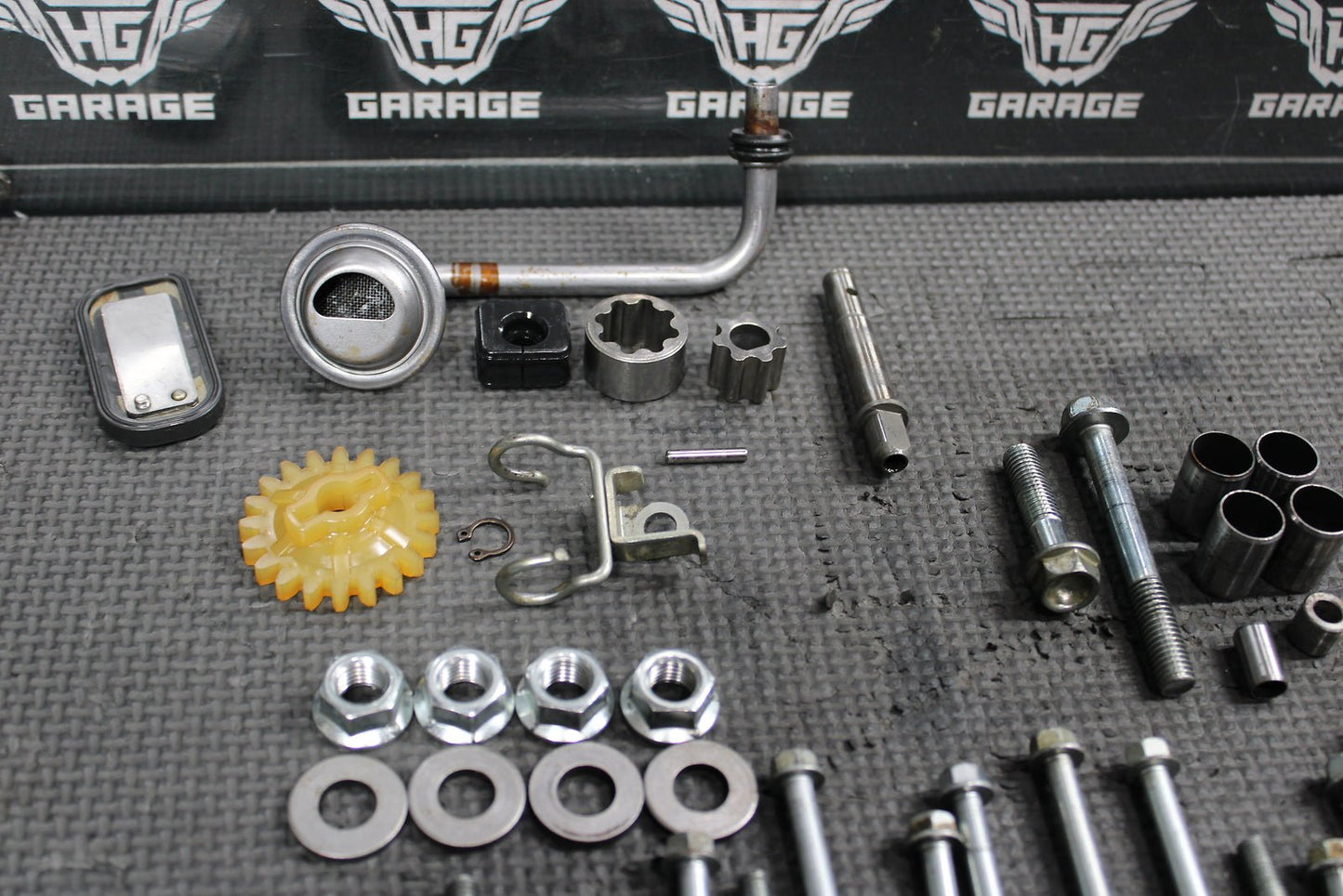 2003 Honda CRF450R OEM Chain Tensioner Topend Engine Hardware Assembly Low Hour - hggarage