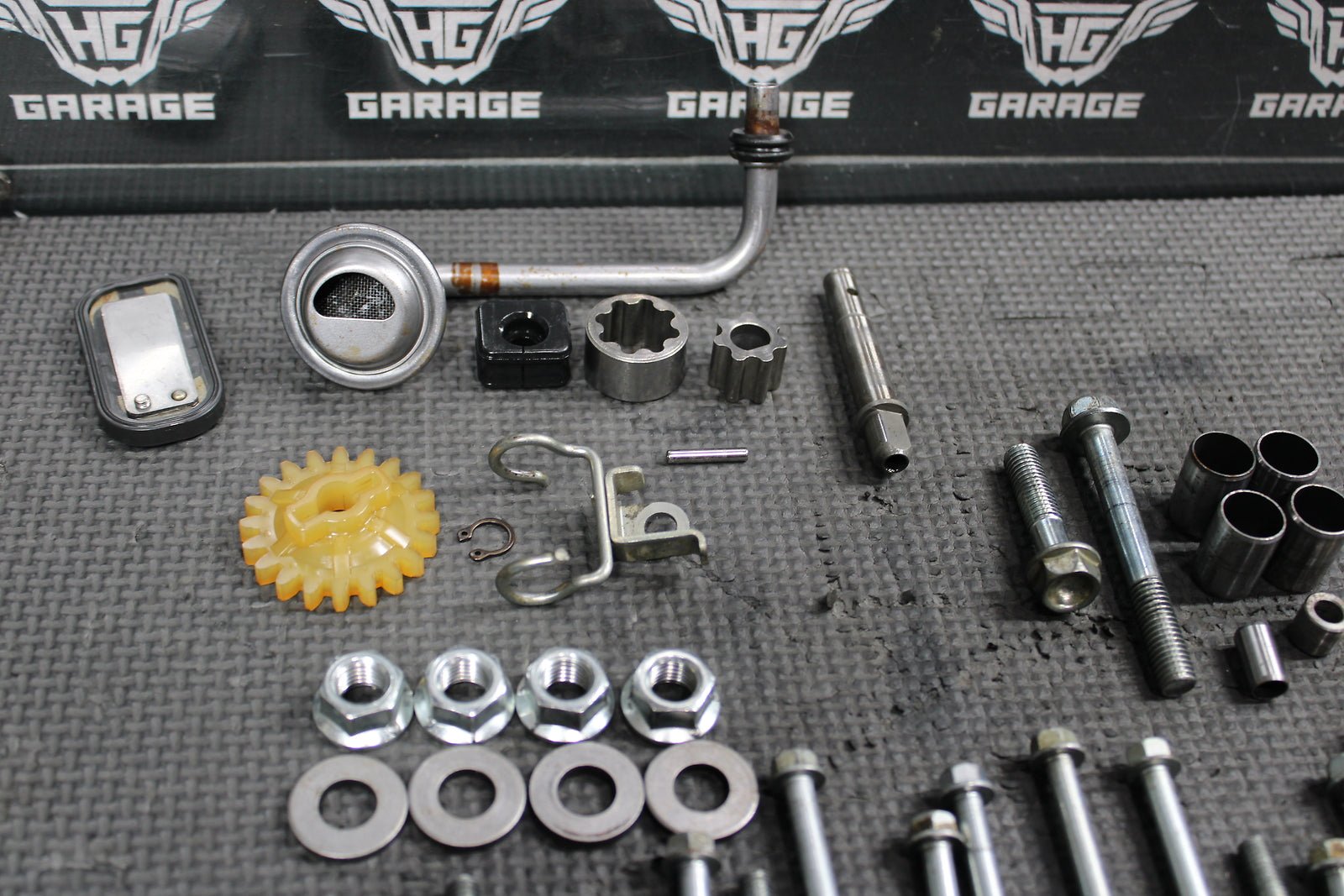2003 Honda CRF450R OEM Chain Tensioner Topend Engine Hardware Assembly Low Hour - hggarage
