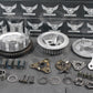 2004 SUZUKI LTZ250 OEM COMPLETE CLUTCH BASKET INNER OUTER HUB SPRINGS - hggarage