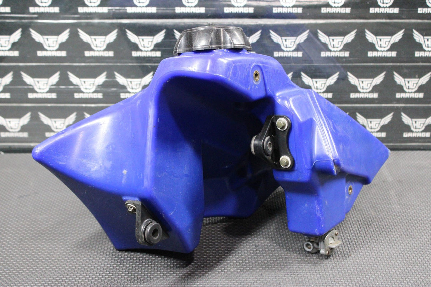2007 YAMAHA 02 - 21 YZ85 OEM GAS FUEL TANK CELL PETROL RESERVOIR GAS TANK GOOD - hggarage