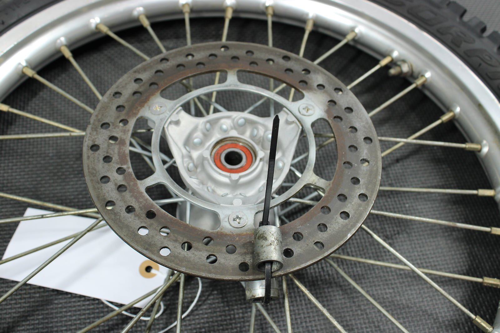 1993 Honda CR80R OEM 17x1.40 Front Wheel Rim 44601 - GC4 - 600 44701 - GC4 - 601 - hggarage