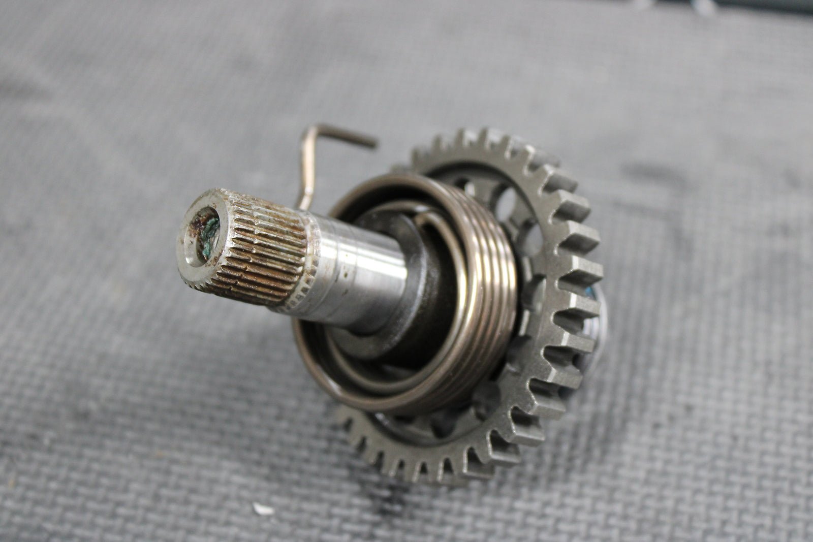 2009 Yamaha YZ450F YZ450FX OEM Kickstart Kick Start Shaft W Idler Gear - hggarage