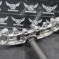 1987 YAMAHA TW200 OEM FRONT FORKS LOWER UPPER TRIPLE TREE STEM CLAMP ASSEMBLY - hggarage