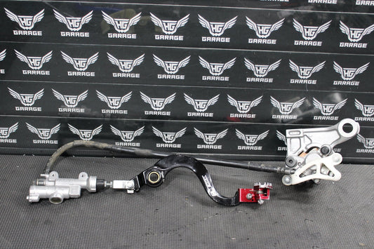2009 Honda CRF150RB Expert Bigwheel OEM Nissin Rear Back Brake Caliper Master - hggarage