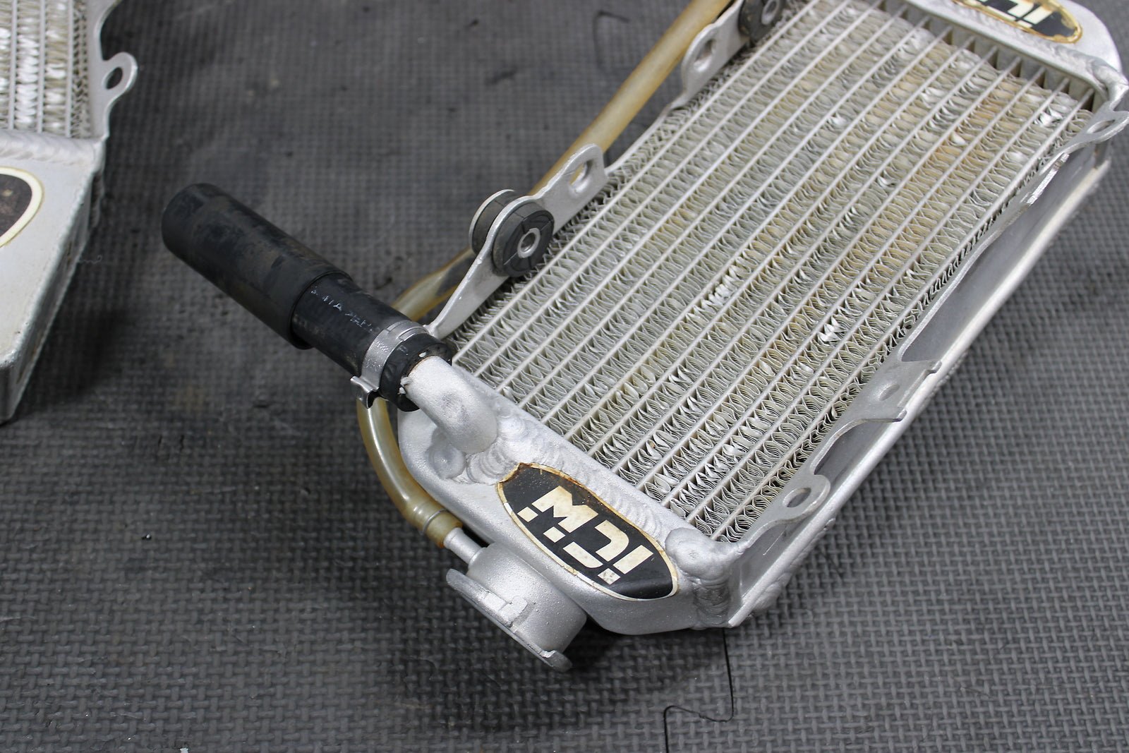 2009 Honda CRF150RB ICW Braced Oversize Radiators Left Right Radiator - hggarage