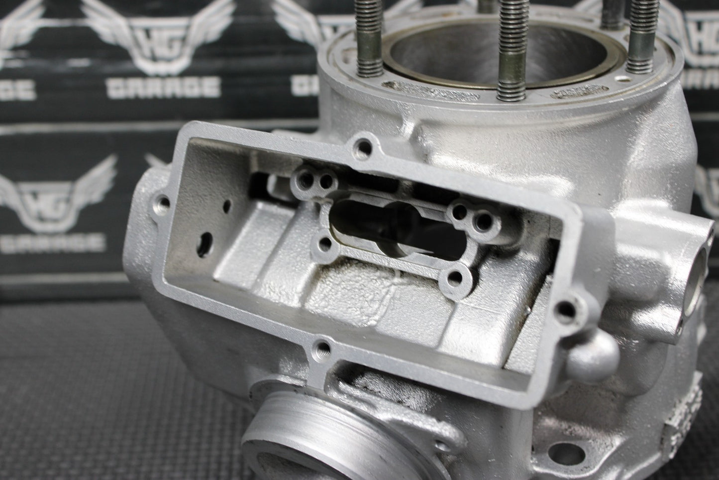 2001 YAMAHA YZ250 OEM SLEEVED STD 66.40MM ENGINE CYLINDER JUG BARREL BORE TOPEND - hggarage