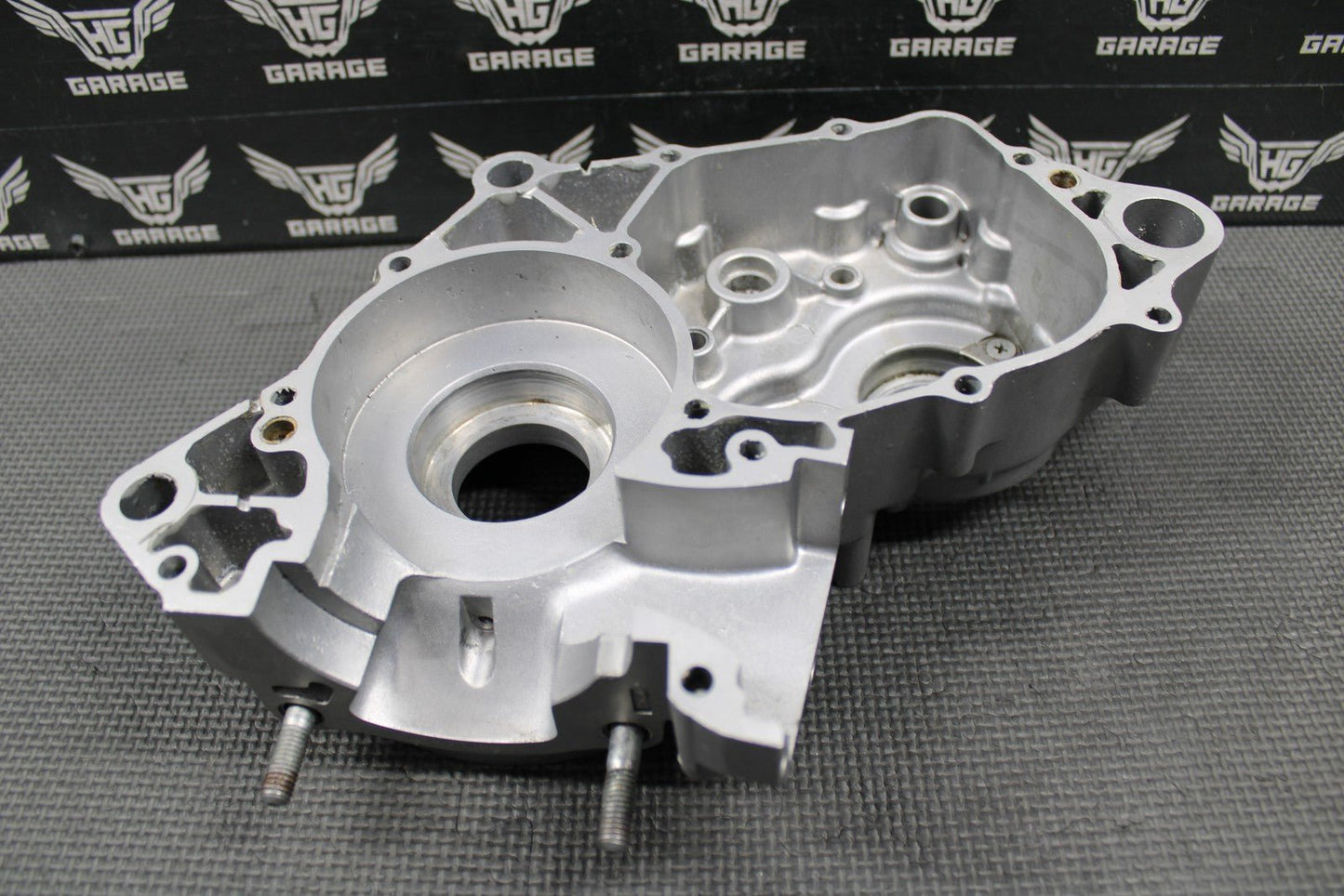 1991 KAWASAKI KX125 OEM LEFT RIGHT ENGINE MOTOR CRANKCASE CRANK CASES 14001 - 5284 - hggarage
