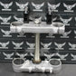 2009 HONDA CRF450R OEM FRONT FORKS LOWER UPPER TRIPLE TREE STEM - hggarage