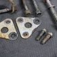 1991 KAWASAKI KDX250 OEM 91-94 ENGINE MOTOR MOUNT STAY BRACKETS 32029-1755