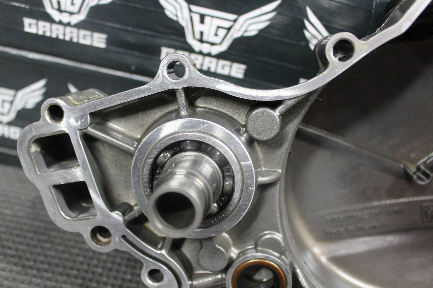 2008 KTM 250 XCF OEM ENGINE MOTOR INNER CLUTCH COVER OUTER CLUTCH COVER - hggarage