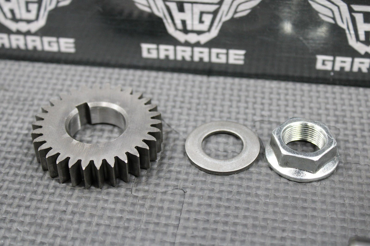 2009 2010 KAWASAKI KLX250SF OEM ENGINE CRANKSHAFT BALANCER SHAFT PRIMARY GEAR - hggarage