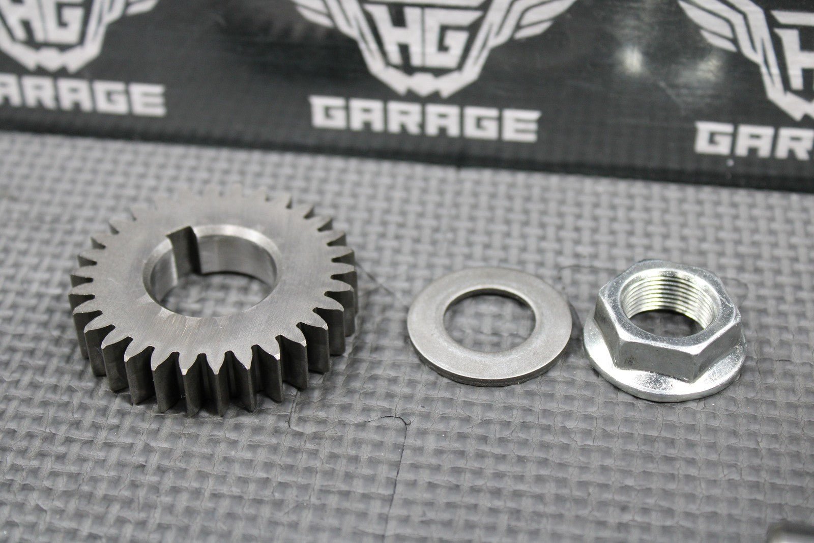 2009 2010 KAWASAKI KLX250SF OEM ENGINE CRANKSHAFT BALANCER SHAFT PRIMARY GEAR - hggarage