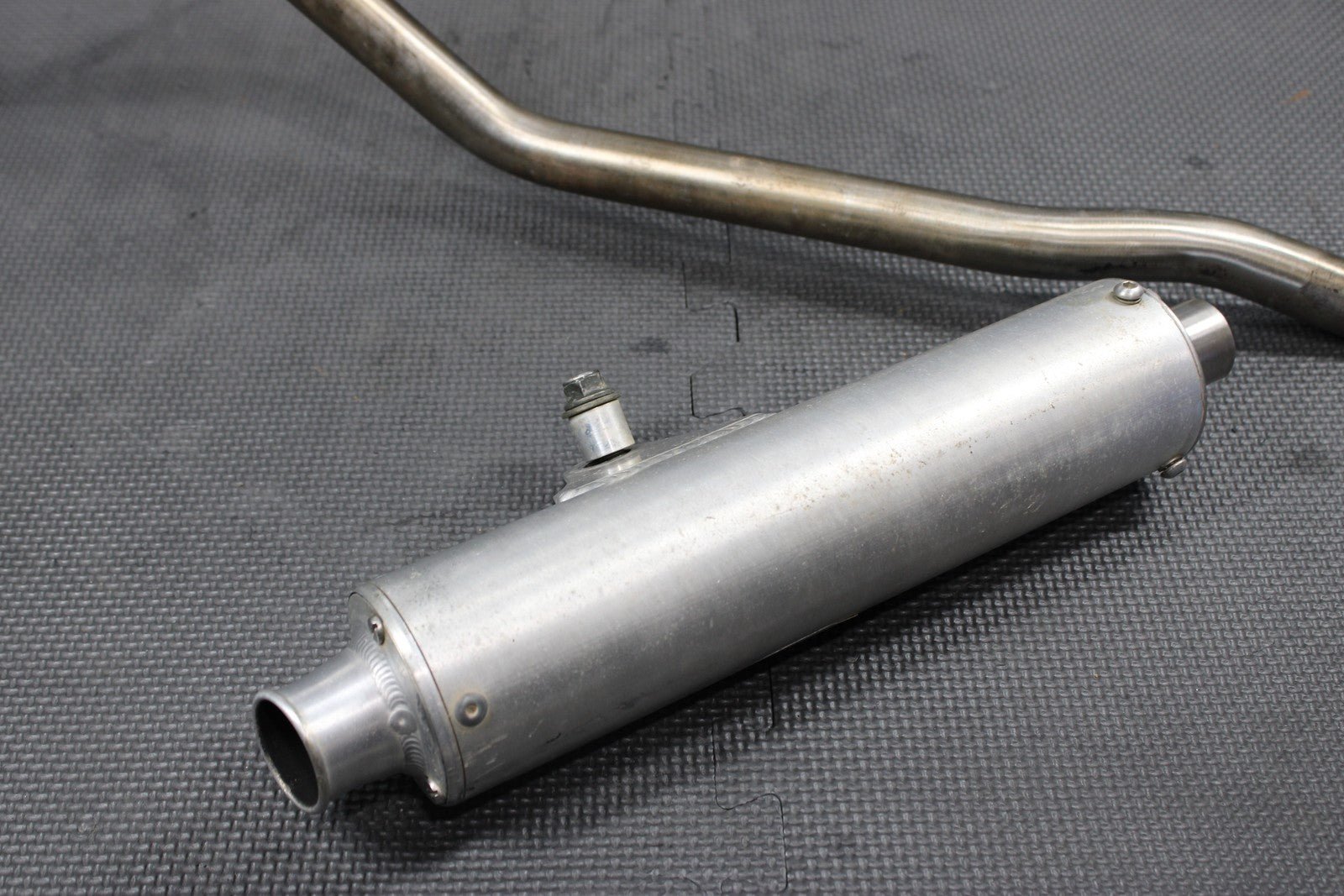 2000 YAMAHA TTR125L PRO CIRCUIT T - 4 MUFFLER EXHAUST SILENCER SLIP ON PIPE - hggarage