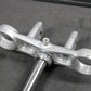 2003 SUZUKI RM100 OEM FRONT FORKS LOWER UPPER TRIPLE TREE STEM CLAMP