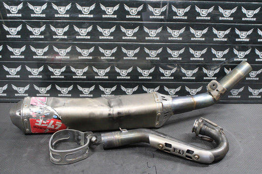 2005 Suzuki RMZ250 Full Yoshimura Pro - Series Exhaust Pipe Header Muffler Slip On - hggarage