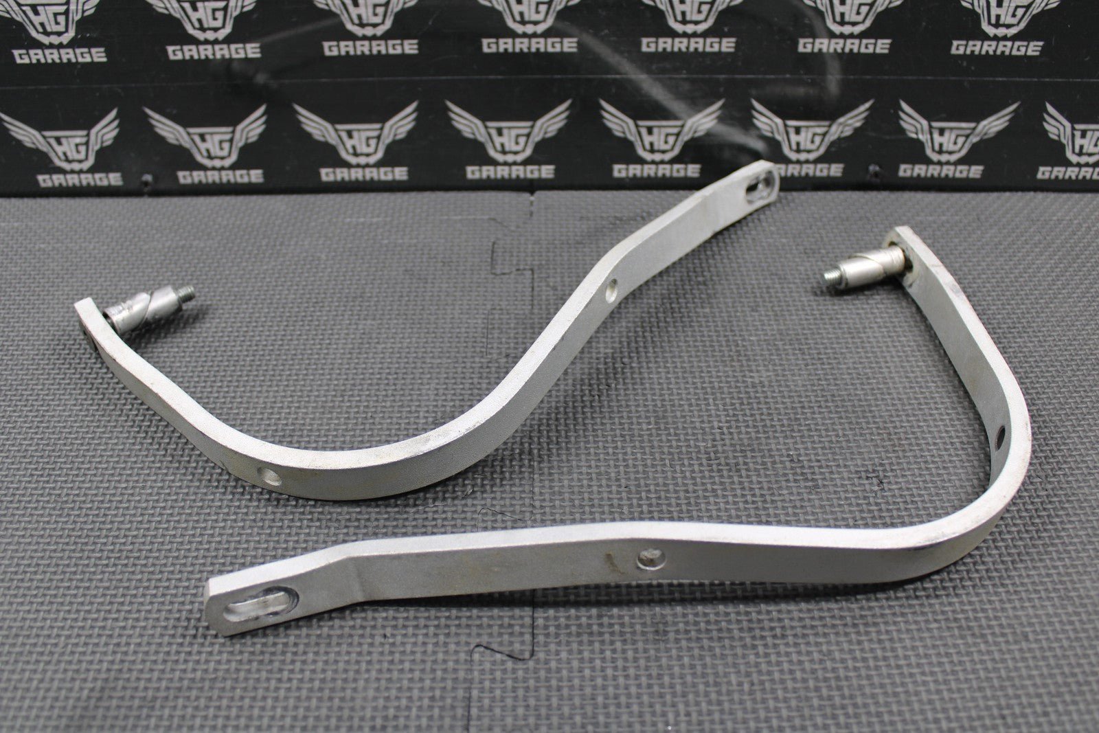 2007 07 - 08 KAWASAKI KX250 KX250F KX450F BRP FAT BAR CLAMPS HAND GUARD MOUNTS - hggarage