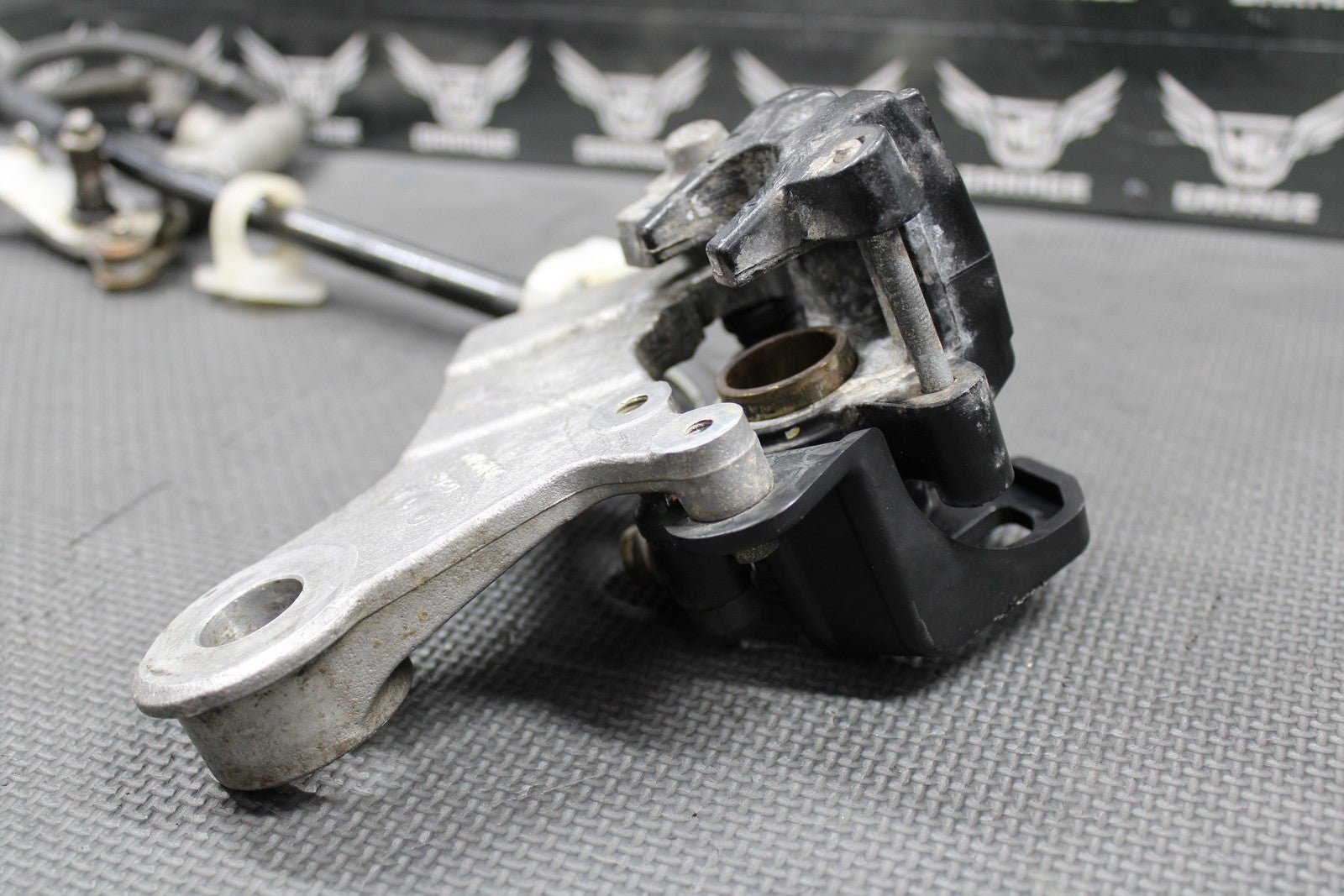 2009 KAWASAKI 2009 2010 KLX250SF OEM NISSIN REAR BACK BRAKE CALIPER MASTER LEVER - hggarage