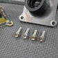 2001 SUZUKI RM80 OEM INTAKE PIPE REED BLOCK ASSEMBLY 13110 - 02B50 13150 - 02B50 - hggarage