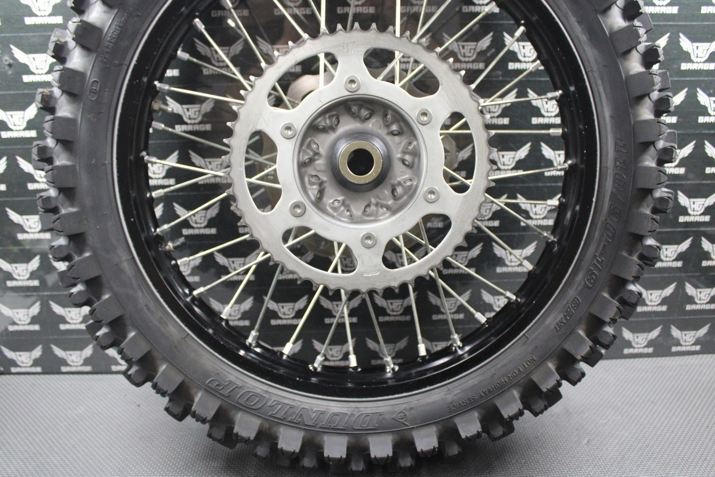 2019 2020 SUZUKI RMZ250 OEM DID REAR BACK WHEEL RIM HUB TIRE 19 x 1.85 GOOD! - hggarage