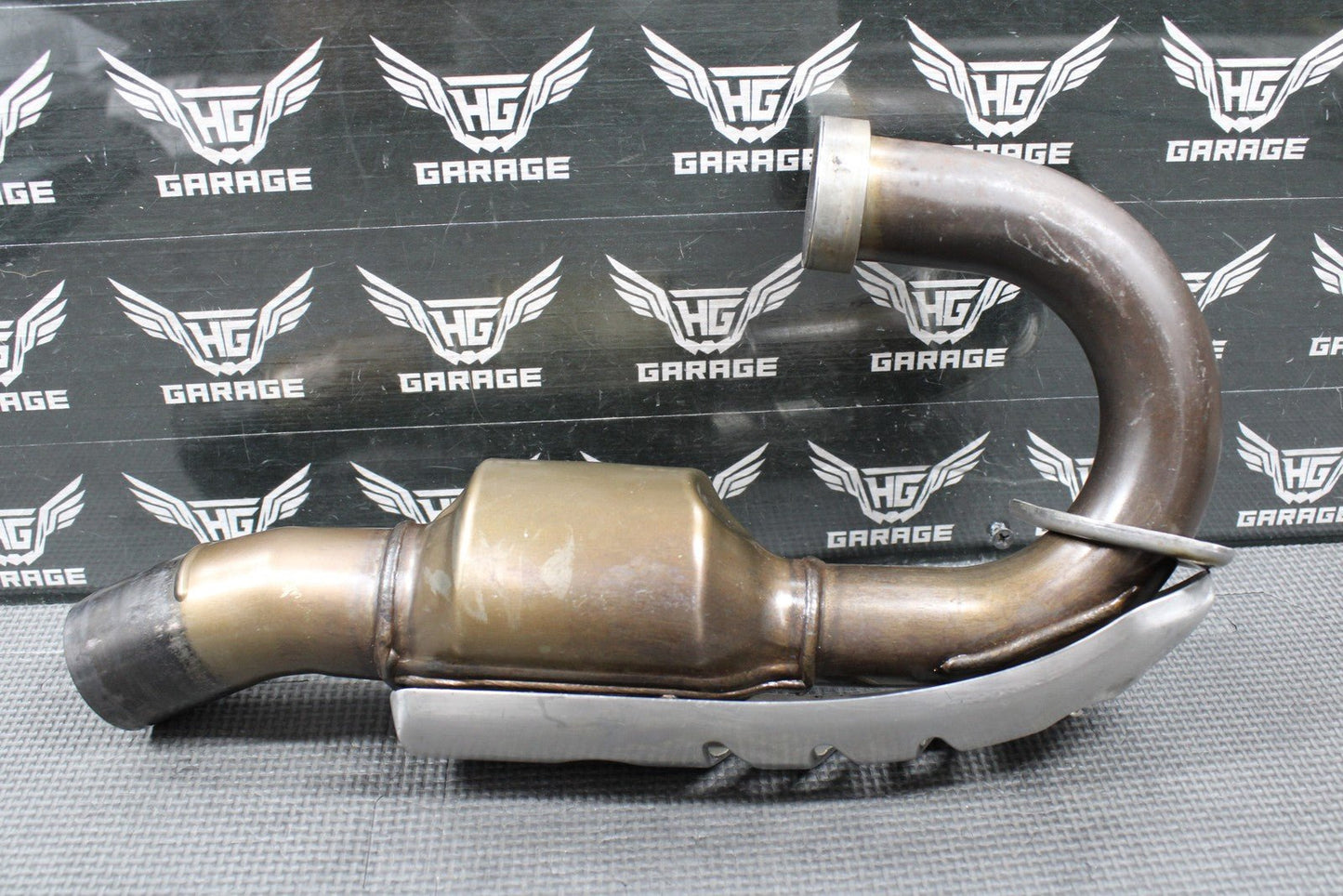 2014 KAWASAKI 13 - 16 KX250F OEM EXHAUST PIPE CHAMBER HEADER MUFFLER 18088 - 0831 - hggarage