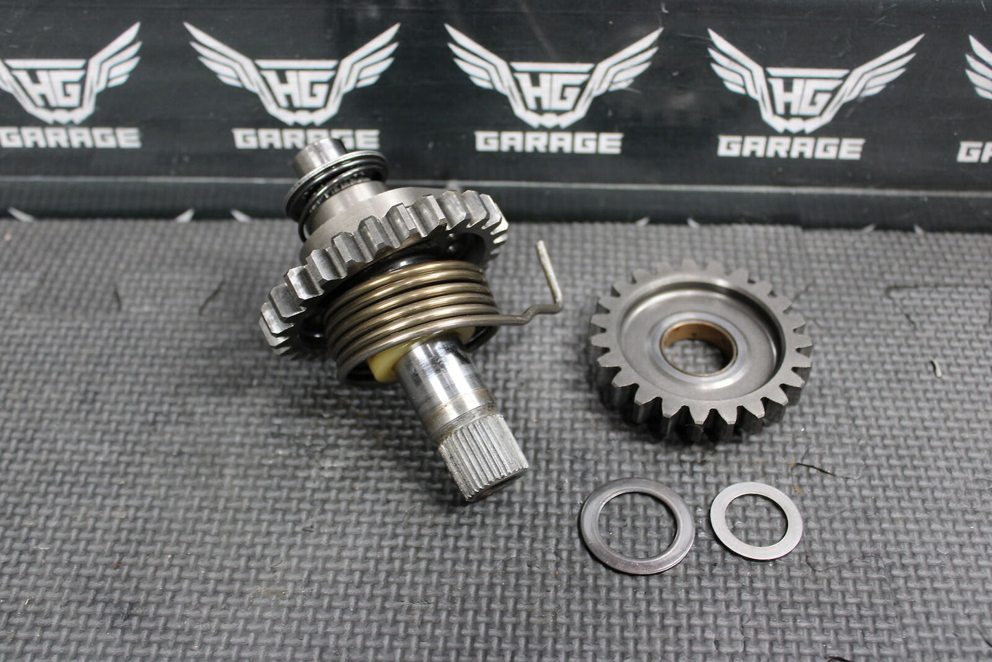 1999 YAMAHA YZ250 OEM KICKSTART KICK START SHAFT W IDLER GEAR 5CU-15601-00-00