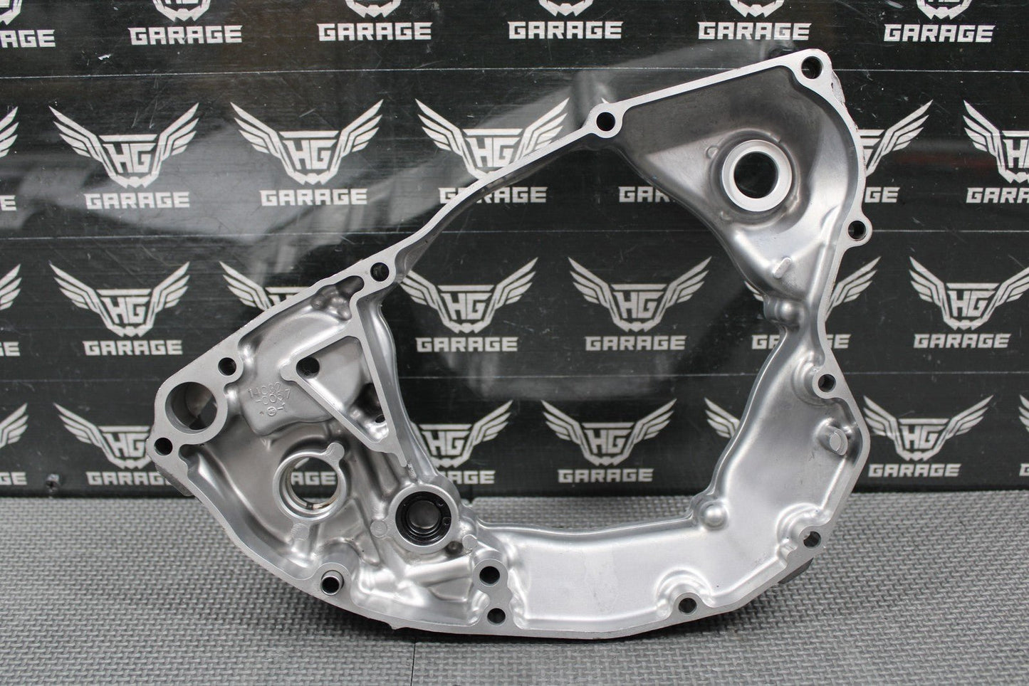2007 04 - 08 KAWASAKI KX250F OEM RIGHT CASE INNER CLUTCH COVER 14032 - 0057 GOOD! - hggarage