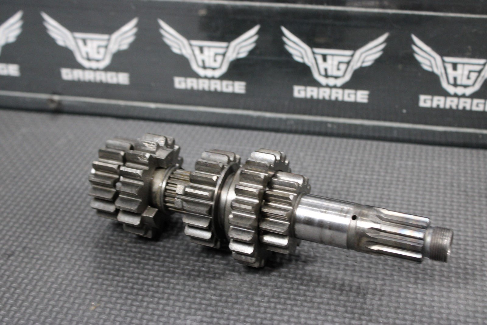 2014 KAWASAKI 14 - 16 KX250F OEM ENGINE TRANSMISSION SHIFT FORKS DRUM GEARBOX DRUM - hggarage