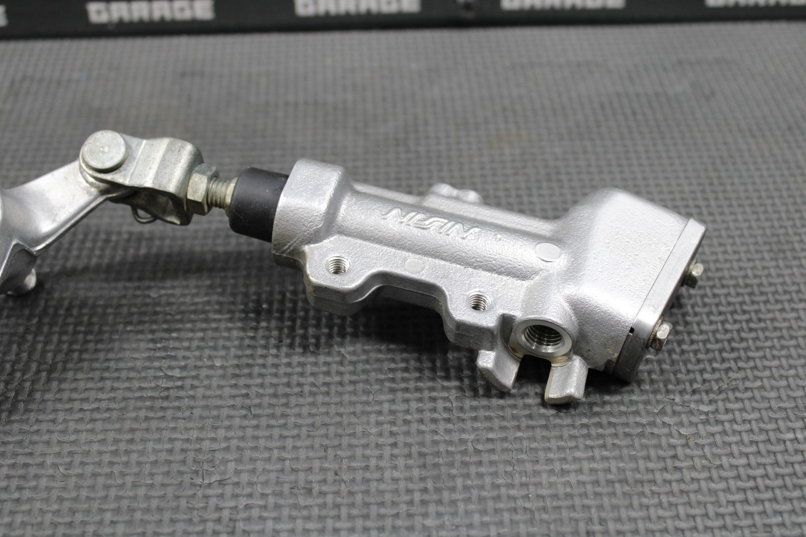 2014 KAWASAKI 10 - 18 KX250F OEM NISSIN REAR BACK BRAKE MASTER CYLINDER & LEVER - hggarage
