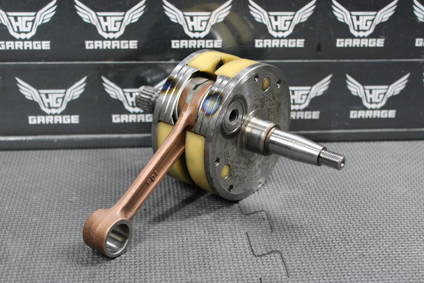 1992 Kawasaki KX250 Hot Rods Engine Motor Crankshaft Crank Shaft 13031 - 1328 - hggarage