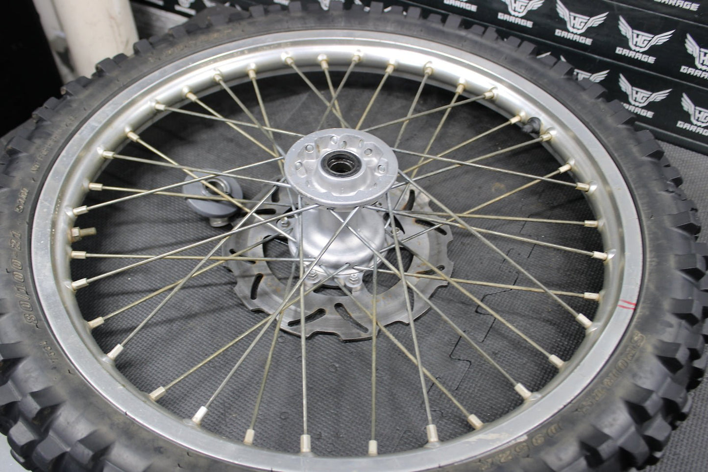 2003 HONDA CR125R CR250R CRF250R CRF450R OEM D.I.D FRONT WHEEL RIM 44650 - KZ4 - 810 - hggarage