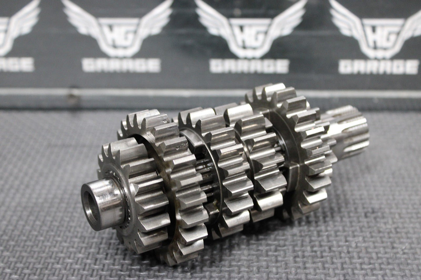 2013 HUSQVARNA TE511 OEM ENGINE TRANSMISSION GEARBOX SHIFT FORKS SHAFTS DRUM - hggarage