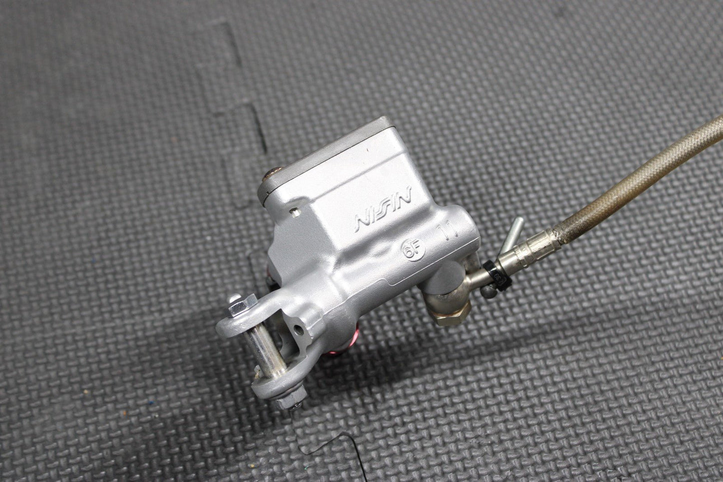 2007 HONDA 07 - 09 CRF450R NISSIN FRONT BRAKE CALIPER MASTER CYLINDER W BRAKE HOSE - hggarage
