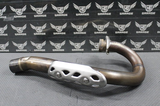 2020 SUZUKI 19 - 22 RMZ250 OEM EXHAUST PIPE CHAMBER HEADER HEAT SHIELD 14150 - 46K00 - hggarage