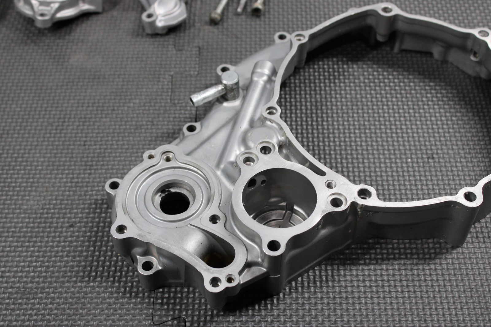 2006 YAMAHA YZ450F 06 - 09 ENGINE MOTOR INNER OUTER CLUTCH COVER WATERPUMP - hggarage
