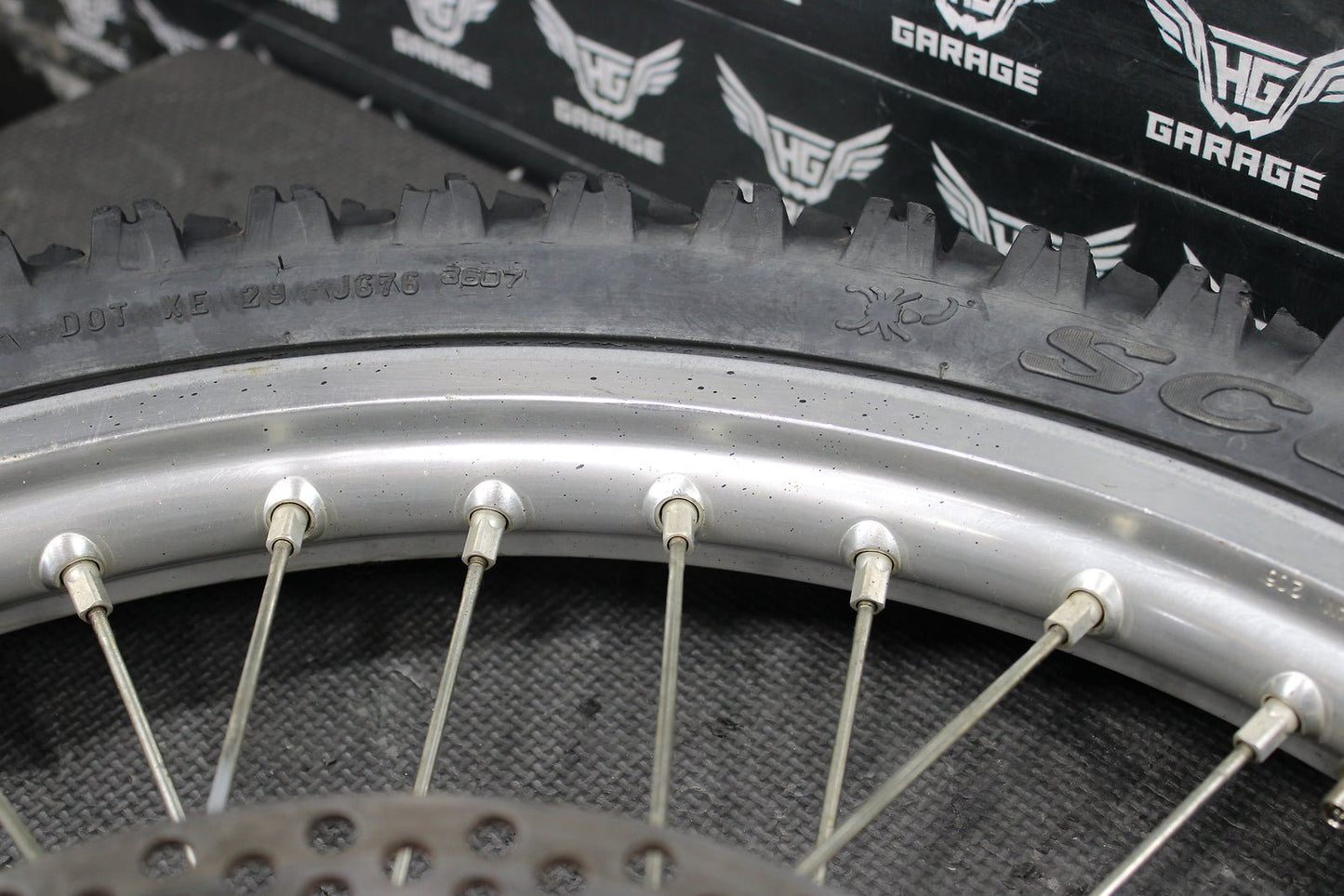 2006 Yamaha 06 - 08 YZ250 2006 YZ450F OEM Front Wheel Rim 5NY - 25111 - 00 - 00 - hggarage
