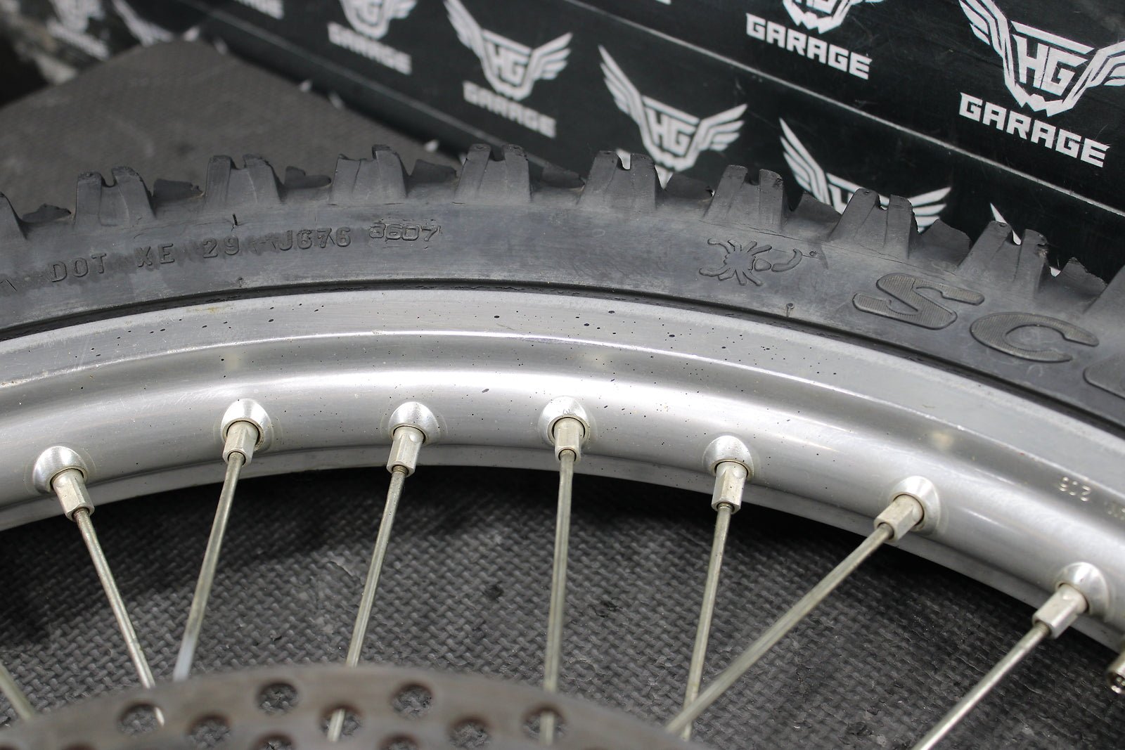 2006 Yamaha 06 - 08 YZ250 2006 YZ450F OEM Front Wheel Rim 5NY - 25111 - 00 - 00 - hggarage