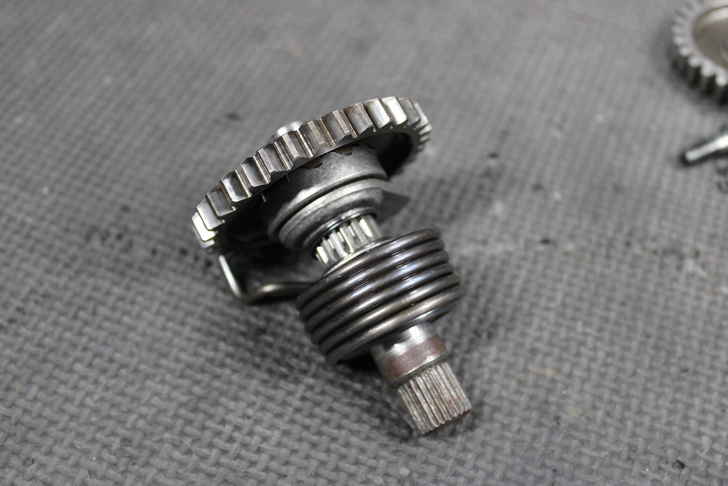 2000 Kawasaki KX65 KX80 OEM Kickstart Kick Start Shaft Mechanism W Idler Gear - hggarage