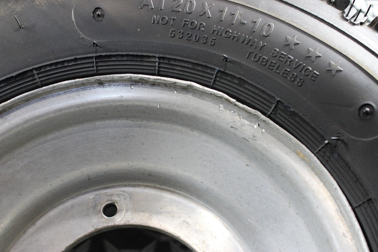 1991 YAMAHA 91 - 93 BANSHEE 350 ITP FRONT REAR WHEELS RIMS W TIRES SET COMPLETE - hggarage