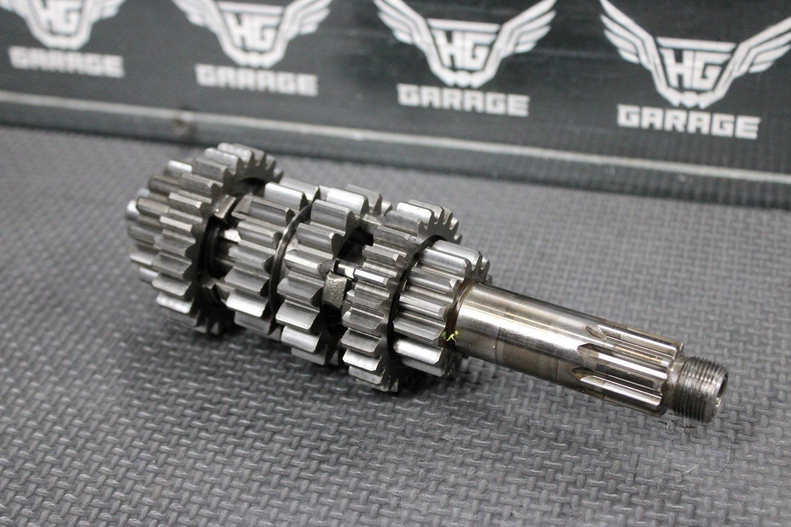 1996 KAWASAKI KX125 94 - 98 OEM TRANSMISSION GEARS GEARBOX SHIFT FORKS DRUM SHAFTS - hggarage