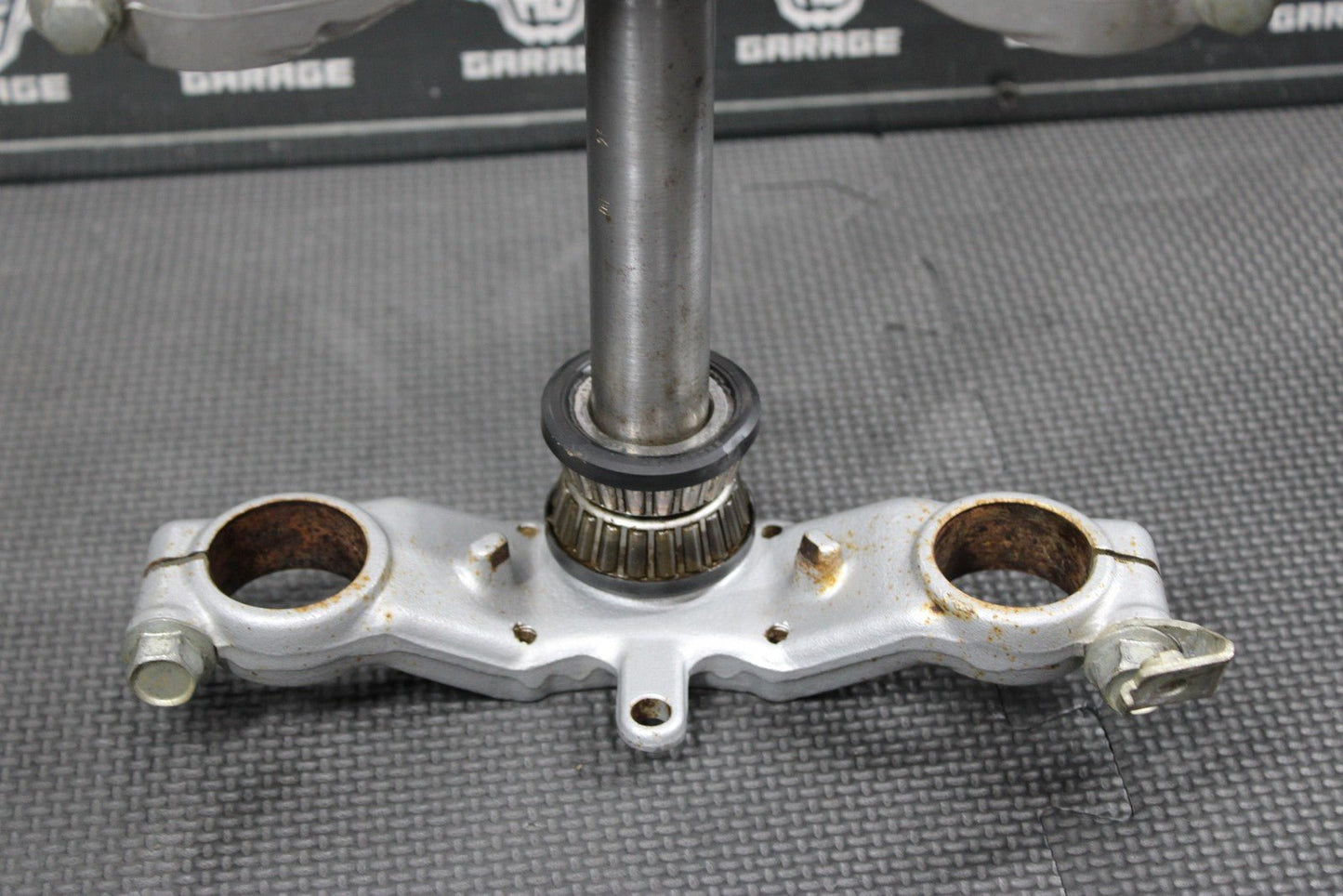 2003 00 - 04 KAWASAKI KX65 OEM FRONT FORKS LOWER UPPER TRIPLE TREE STEM CLAMP - hggarage