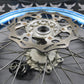 2020 2021 YAMAHA YZ250F OEM BLUE EXCEL REAR BACK WHEEL RIM HUB 19" X 1.85" - hggarage