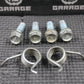 2019 SUZUKI RMZ250 RMZ450 OEM RIGHT LEFT FOOTPEG FOOTREST MOUNTING BRACKETS - hggarage