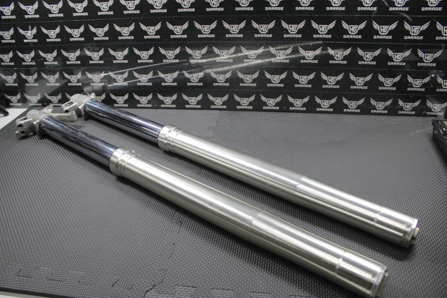1999 SUZUKI RM250 MODEL X OEM 49MM RIGHT LEFT FRONT SUSPENSION FORKS SHOCKS - hggarage