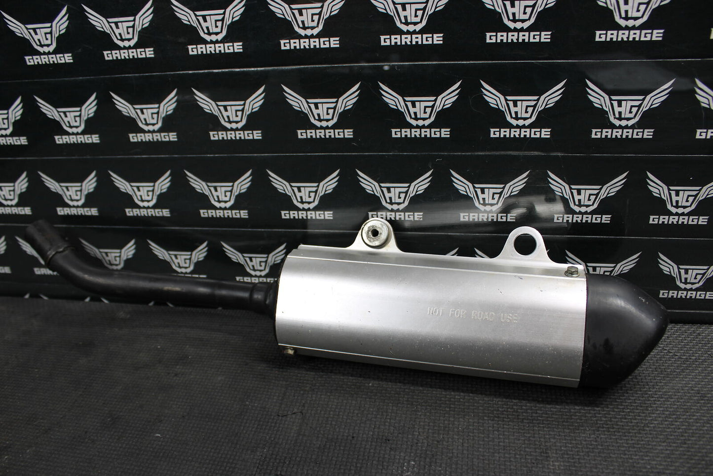 2004 03-05 KAWASAKI KX125 OEM MUFFLER EXHAUST SILENCER SLIP ON PIPE 18100-0003